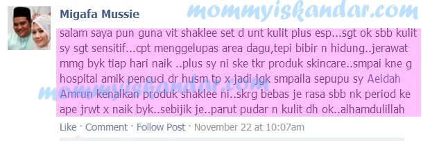 set D kulit cantik parut pudar+ESP