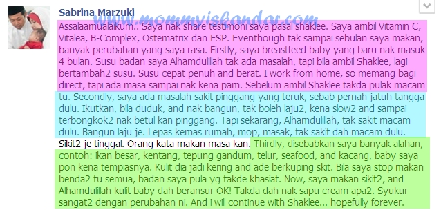 bf,hilang skt pinggang,alahan kurang