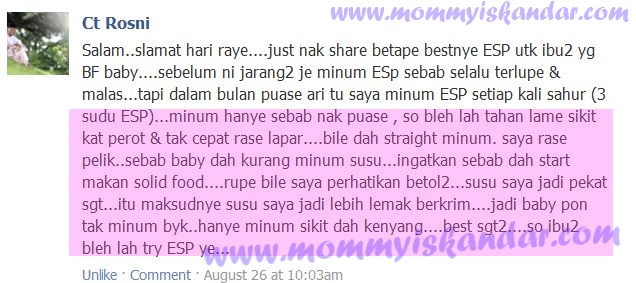 esp susu pekat