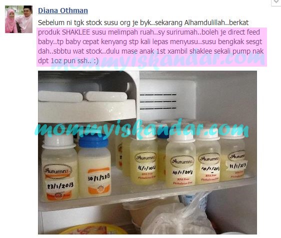 Susu byk dgn set berpantang+ESP