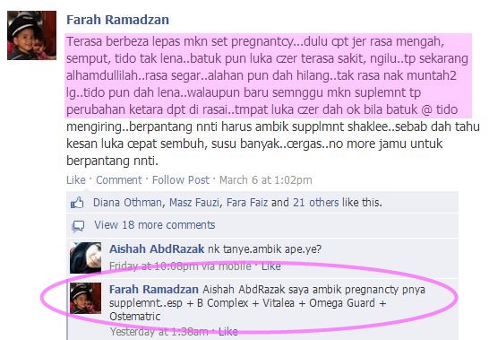 bertenaga dgn set preggy