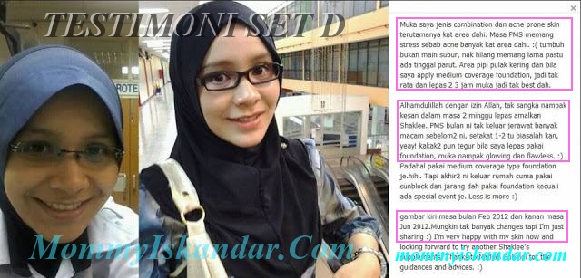 Testimoni Set D Shaklee