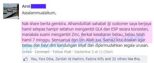 Set Kesuburan Shaklee