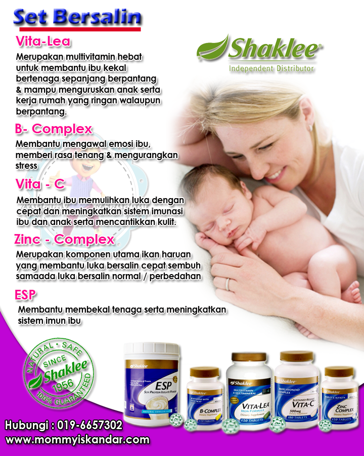 Set Bersalin Shaklee Terbaik Untuk Ibu Berpantang Set Bersalin Shaklee Terbaik Untuk Ibu Berpantang