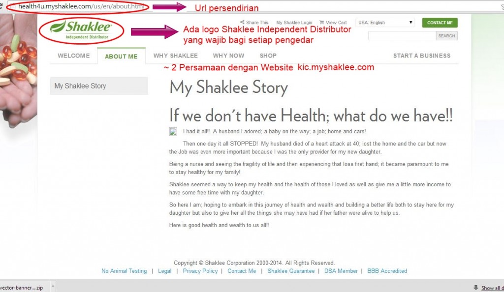 Shaklee Menyokong Israel?