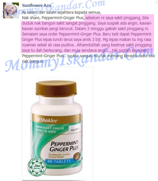 Peppermint Ginger Plus Shaklee