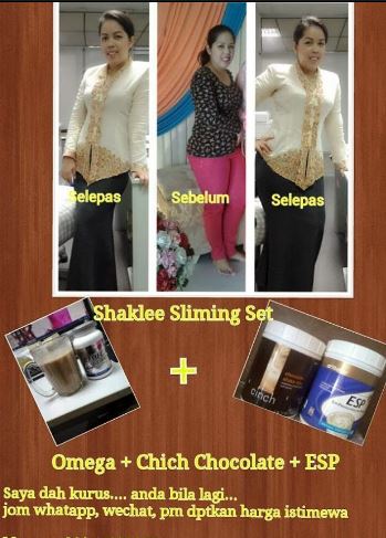 Testimoni Cinch Shake Shaklee