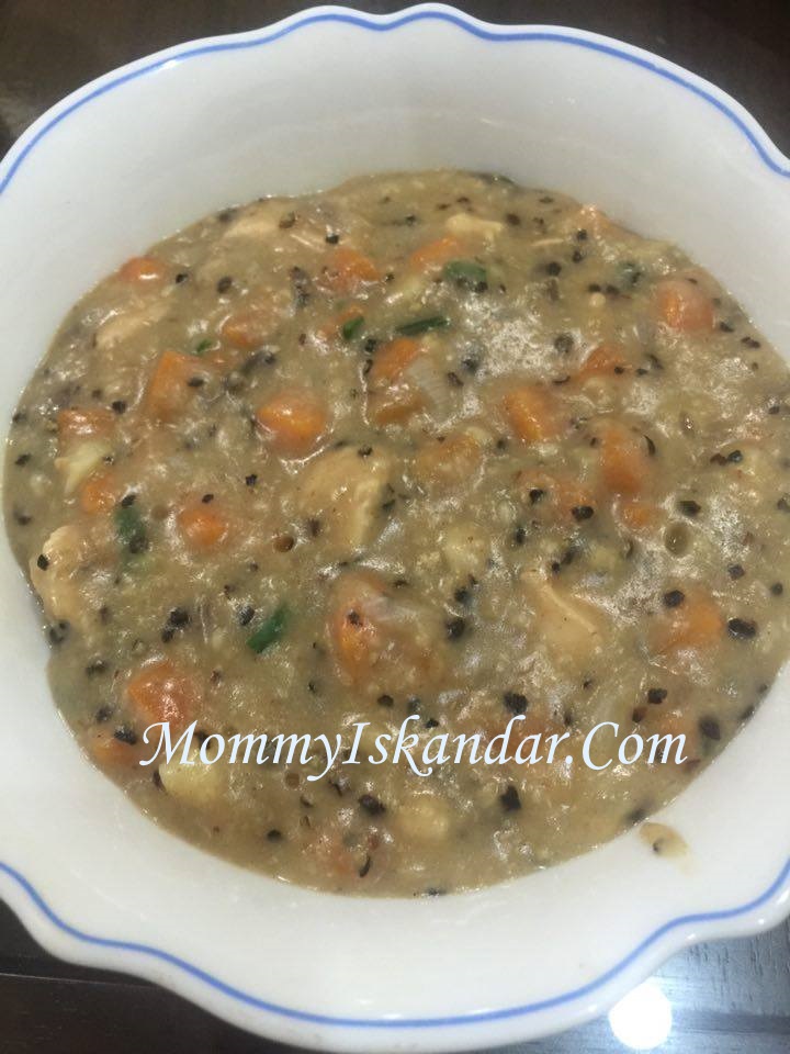 Resepi Bubur Lambuk Oatmeal Kurma
