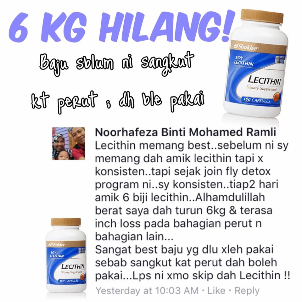Testimoni Lecithin
