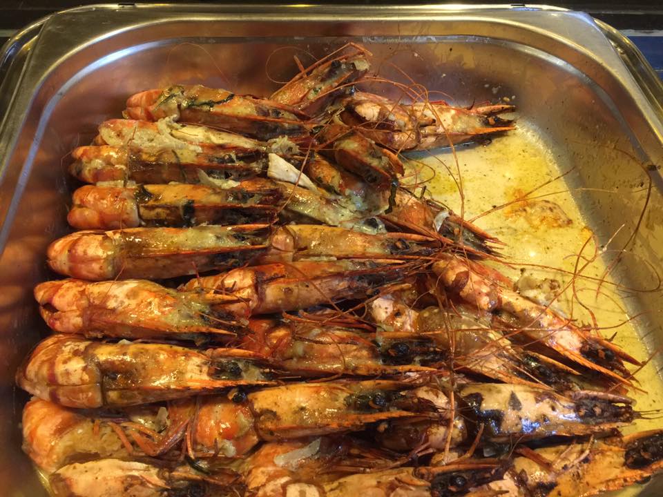 Udang bakar di mekah