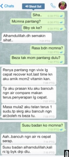 Vivix Sembuhkan Luka Bersalin Caesar Dengan Cepat