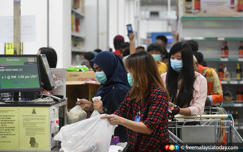 pengalaman membeli-belah semasa PKP