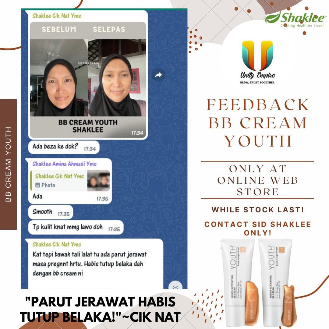 testimoni BB Cream Shaklee 1
