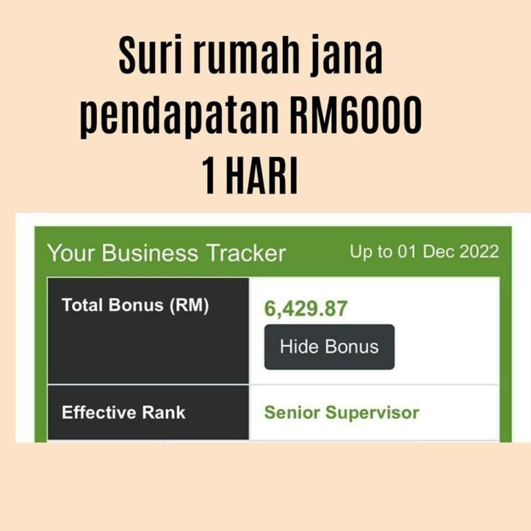 Cash Rebate Dapat makan Vitamin PERCUMA