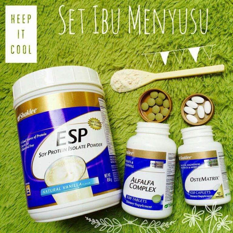 set menyusu shaklee